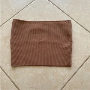 pacsun mauve tube top